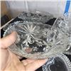 Image 2 : Beautiful Fine Crystal Lot - Divided Dises, Plate +++