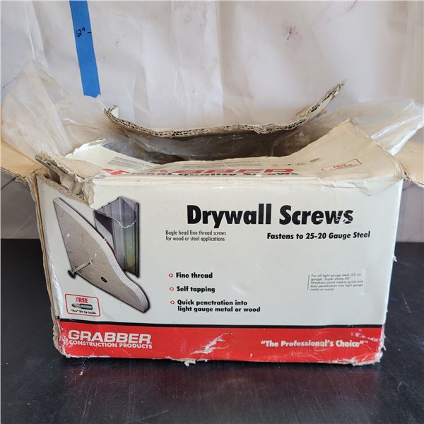 Grabber Drywall Screws  - about 1/2 full