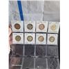 Image 1 : Lot of 7 New Uncirculated 2 Euro Coins + 1 US Gold Plated Quarter