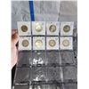 Image 2 : Lot of 7 New Uncirculated 2 Euro Coins + 1 US Gold Plated Quarter