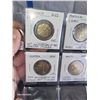 Image 3 : Lot of 7 New Uncirculated 2 Euro Coins + 1 US Gold Plated Quarter