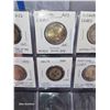 Image 4 : Lot of 7 New Uncirculated 2 Euro Coins + 1 US Gold Plated Quarter