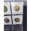 Image 6 : Lot of 7 New Uncirculated 2 Euro Coins + 1 US Gold Plated Quarter