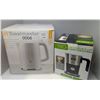 Image 1 : 2pc - Toastmaster 1.7 liter kettle and Tru hot & cold electric milk frother (both tested working wit