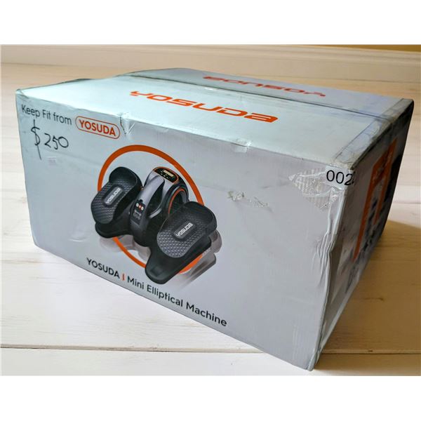 New Yosuda mini elliptical machine/under desk elliptical (new in box) retail $280 on Best Buy