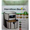 Image 1 : Hamilton Beach 5.9 qt digital air fryer (tested working in box)