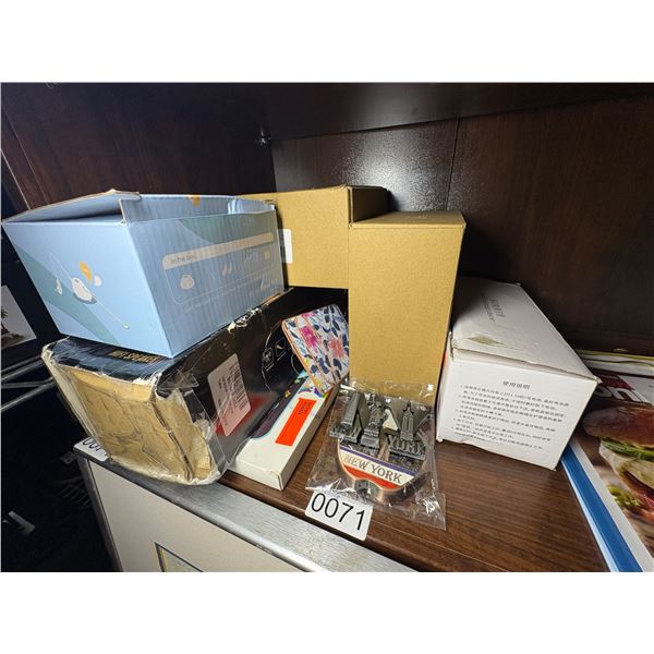 Group of misc. - wireless microphone, decorative light projector, multi function cleaner etc.