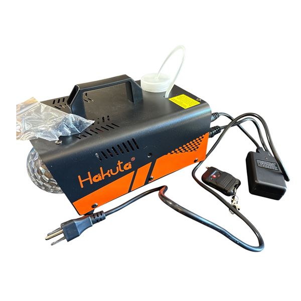 Hakuta Fog & disco light machine (tested working with box)