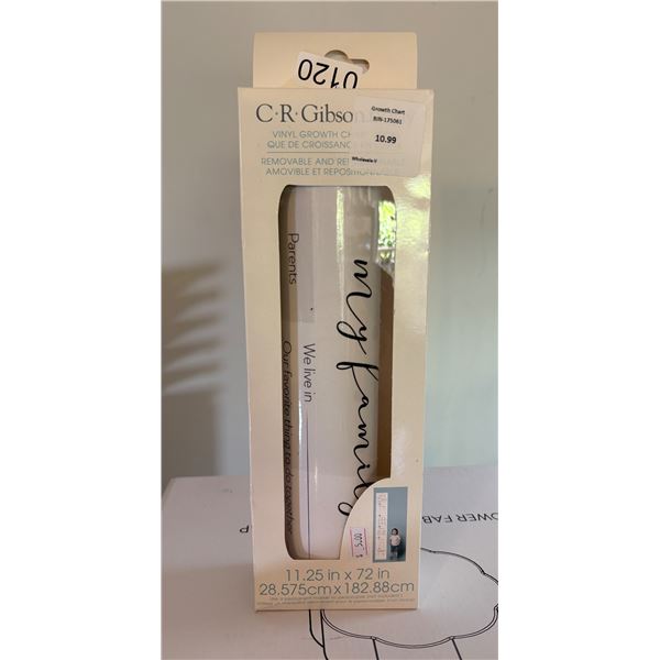 4pc new vinyl growth charts