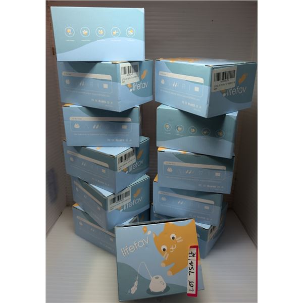 12pc new Lifefav cat toys (new in boxes)