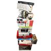Image 1 : Large group of assorted electronics - Microwave oven, tortilla maker, coffee maker, lights etc. (MIX