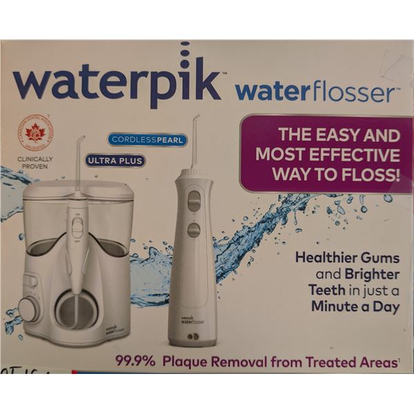 Waterpik Waterflosser cordless pearl ultra plus
