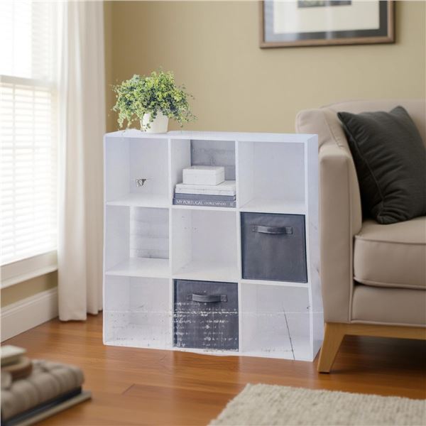 Mainstays 9 cube organizer in box