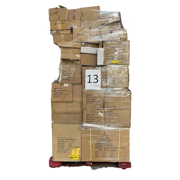 Pallet of assorted Christmas decor & misc. PICKUP FOR THIS LOT IS AT POCKIT SELF STORAGE ABBOTSFORD,