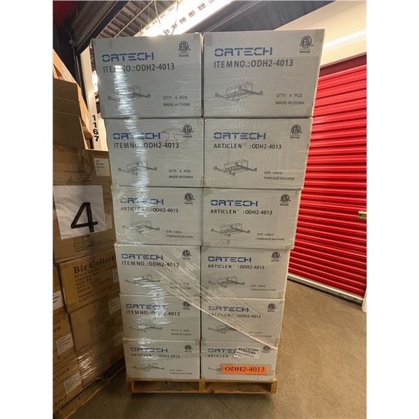 Pallet of ODH2-4013 Multi Spot Air Tight Housing - $42.90/pc - 144 pce total lot Retail $6,177.6. PI