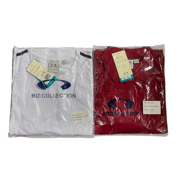 Pallet of assorted Biz Collection clothing - new in packages 1000s of pcs. PICKUP FOR THIS LOT IS AT