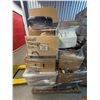 Image 6 : Pallet of misc. - Coffee urn, plastic trophies etc.. PICKUP FOR THIS LOT IS AT POCKIT SELF STORAGE A