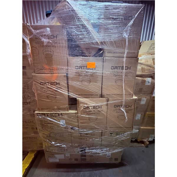 Pallet of Ortech lighting - 23 Boxes of 2225S-5KWH LED Flush Mount - $20.96/pc - 460 pce  Retail - $