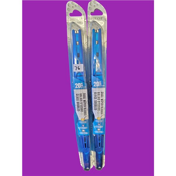 Blue Windshield Wipers