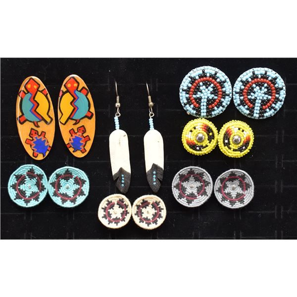 7 SETS OF EARRINGS
