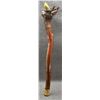 Image 2 : WOODLANDS NATIVE AMERICAN DECORATIVE BURL WOOD CLUB