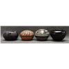 Image 3 : THREE NATIVE AMERICAN POTTERY ITEMS AND ONE NAVAJO CERAMIC SEED JAR