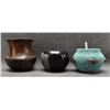 Image 2 : THREE NATIVE AMERICAN POTTERY ITEMS