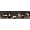 Image 1 : SEVEN MINIATURE PUEBLO POTTERY ITEMS