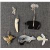 Image 1 : FIVE ZUNI PENDANTS