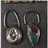 Image 2 : FOUR NATIVE AMERICAN KEYCHAINS AND THREE MONEY CLIPS