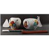 Image 1 : TWO HOPI INDIAN GOURD RESONATOR SETS