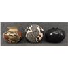 Image 2 : THREE NATIVE AMERICAN POTTERY ITEMS
