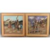 Image 1 : TWO NAVAJO SAND PAINTINGS (TOM)