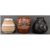 Image 3 : THREE POTTERY ITEMS