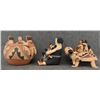 Image 2 : THREE JEMEZ POTTERY FIGURES