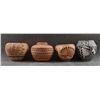 Image 1 : THREE NATIVE AMERICAN POTTER BOWLS AND ONE CERAMIC BOWL