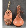 Image 1 : HOPI POTTERY LADLE AND WALL POCKET