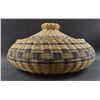 Image 1 : CHEROKEE LIDDED BASKETRY CONTAINER (BESSIE RUSSEL)