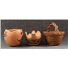 Image 2 : THREE NATIVE AMERICAN POTTERY ITEMS