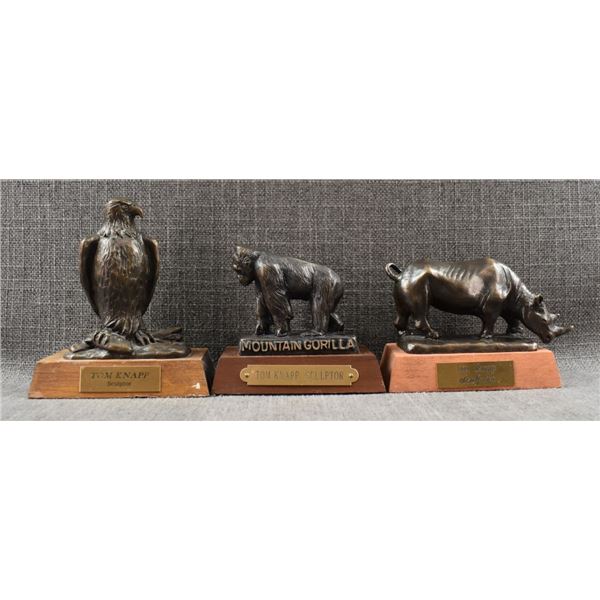 THREE BRONZES (TOM KNAPP)