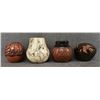 Image 3 : THREE CERAMIC ITEMS AND ONE JEMEZ POTTERY SEED JAR.