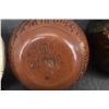 Image 9 : THREE CERAMIC ITEMS AND ONE JEMEZ POTTERY SEED JAR.