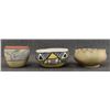 Image 9 : TWELVE MISCELLANEOUS POTTERY PIECES, TWO FETISHES TWO HORSE HAIR BASKETS