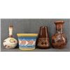 Image 2 : FOUR CERAMIC POTTERY ITEMS