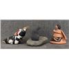 Image 2 : TWO NATIVE AMERICAN POTTERY PIECES, ONE DECORATIVE CLOWN