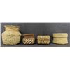 Image 1 : FOUR  TARAHUMARA BASKETS
