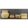 Image 3 : FOUR  TARAHUMARA BASKETS