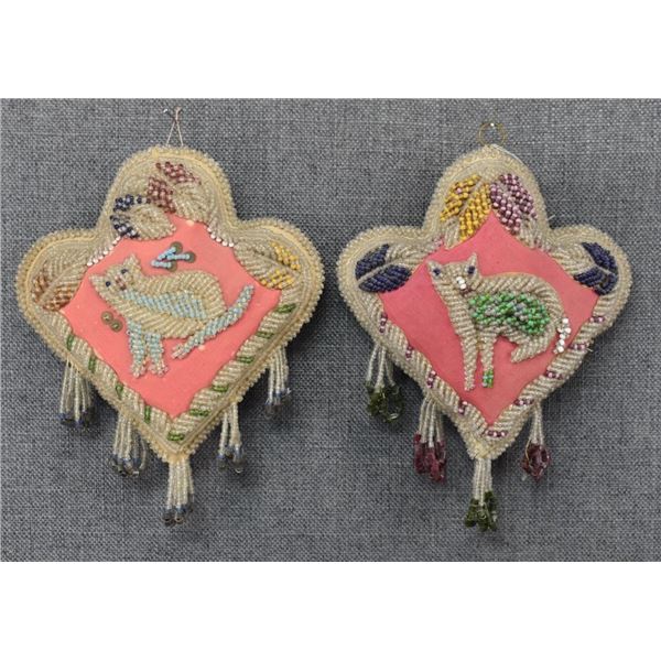 TWO IROQUOIS  PILLOWS