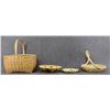 Image 3 : FOUR NATIVE AMERICAN BASKETRY ITEMS