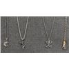 Image 1 : FOUR HOPI STERLING SILVER PENDANTS